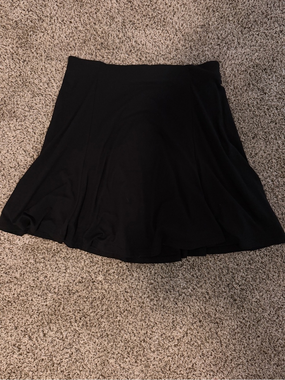 Black Women's A-Line Mini Skirt